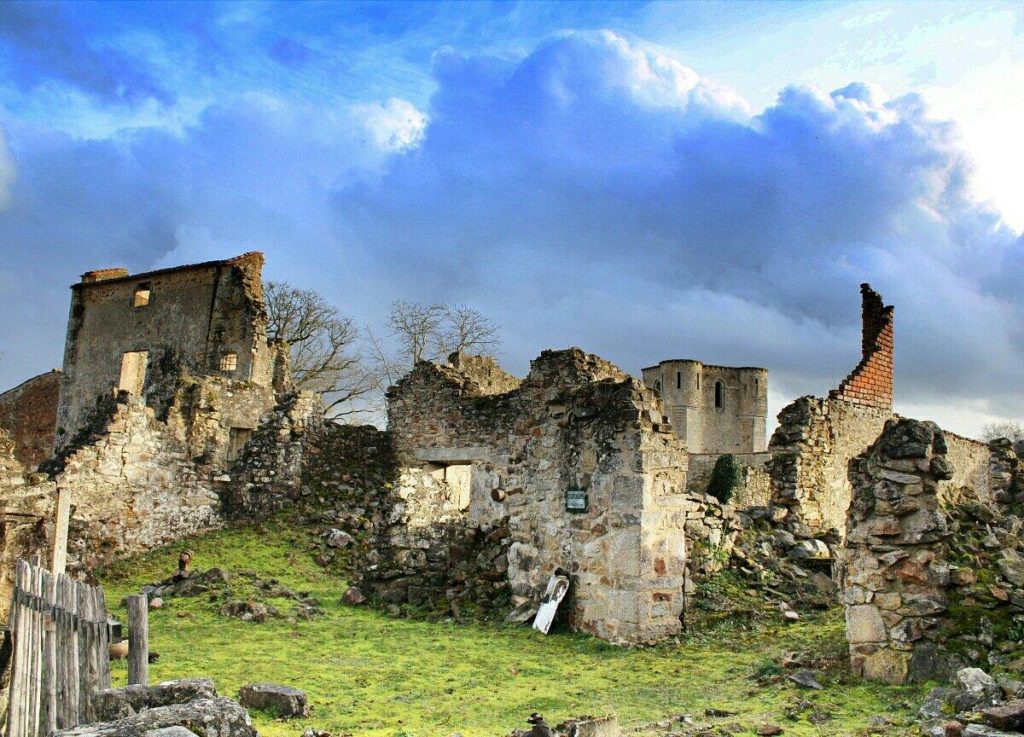 cidade fantasma de Oradour-sur-Glane