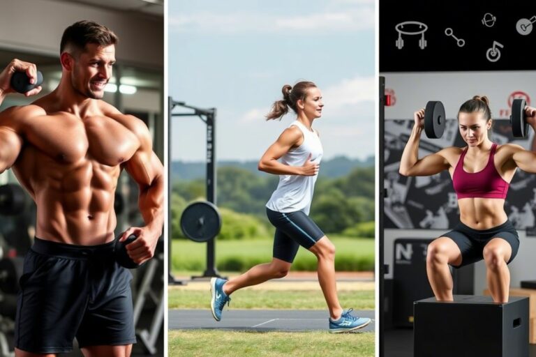Musculação, Corrida ou Crossfit
